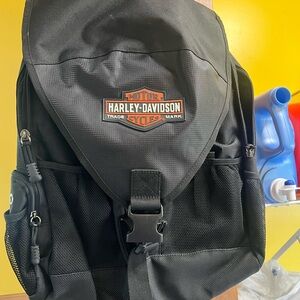 Harley-Davidson Black Backpack - Rugged Logo Pack
